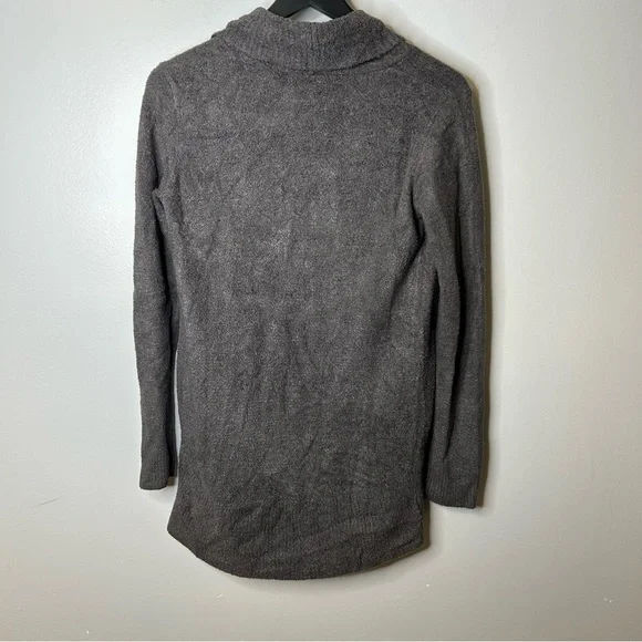 Barefoot Dreams Cozychic Lite Grey Open Cardigan Style 423 Size XS NWT - Picture 4 of 11